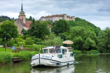 Francja - Burgundia - Saone - czarter barki turystycznej
 foto: LOCABOAT